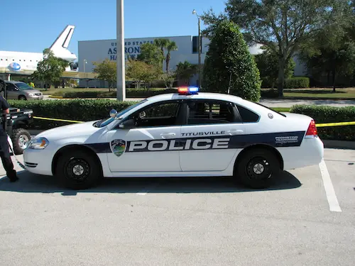 Titusville police car