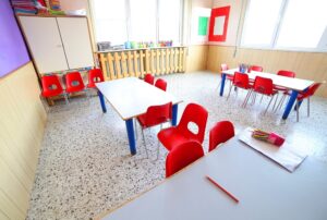 classroom for children